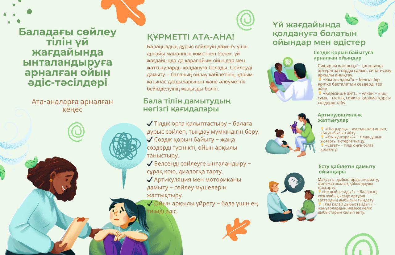 Логопед кеңесі